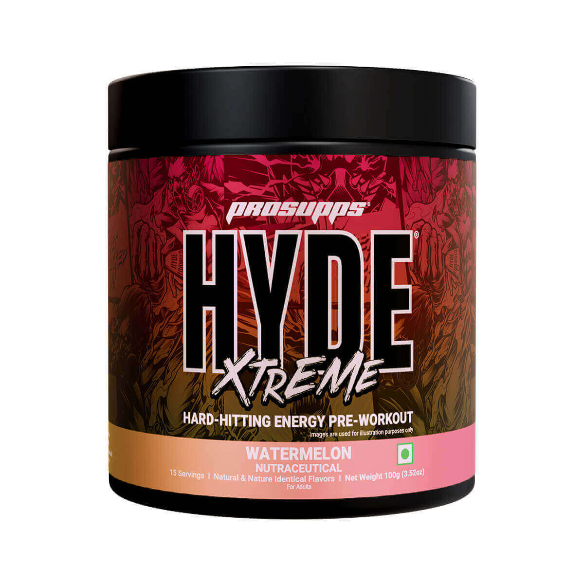 Prosupps Hyde Xtreme Pre Workout - 15 Servings