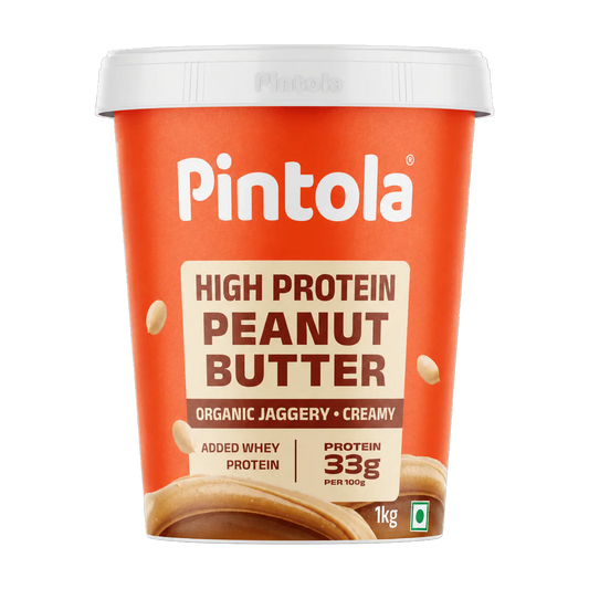Pintola High Protein Organic Jaggery Peanut Butter