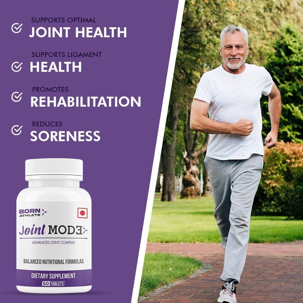 Born Athlete JOINT MODE | Keep Your Joints Strong, Flexible, and Ready for Action I Advanced Formula