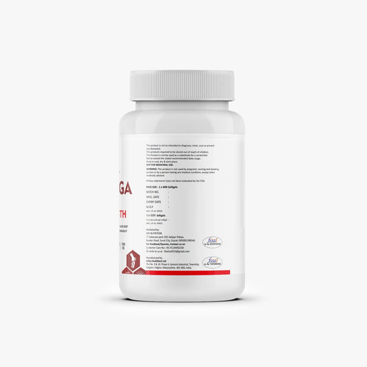 Flex Fuel Omega – Triple Strength Fish Oil (60 Softgels)