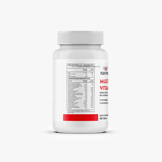 Flex Fuel Multivitamin with Ginseng Root & Iron – 60 Tablets
