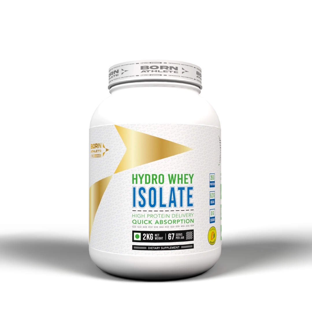 Born Athlete Born Hydro Whey Isolate | High Performance Hydro Protein With Imported Whey 2 KG