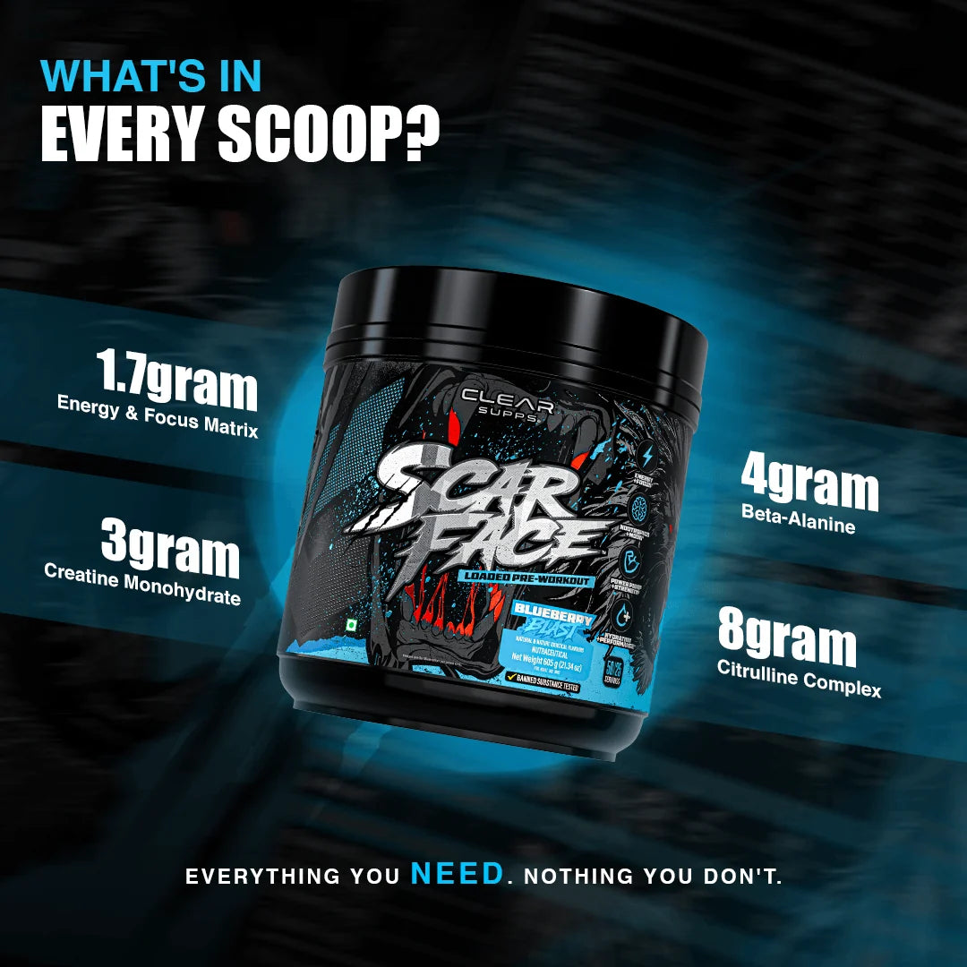 ClearSupps Scarface Pre Workout