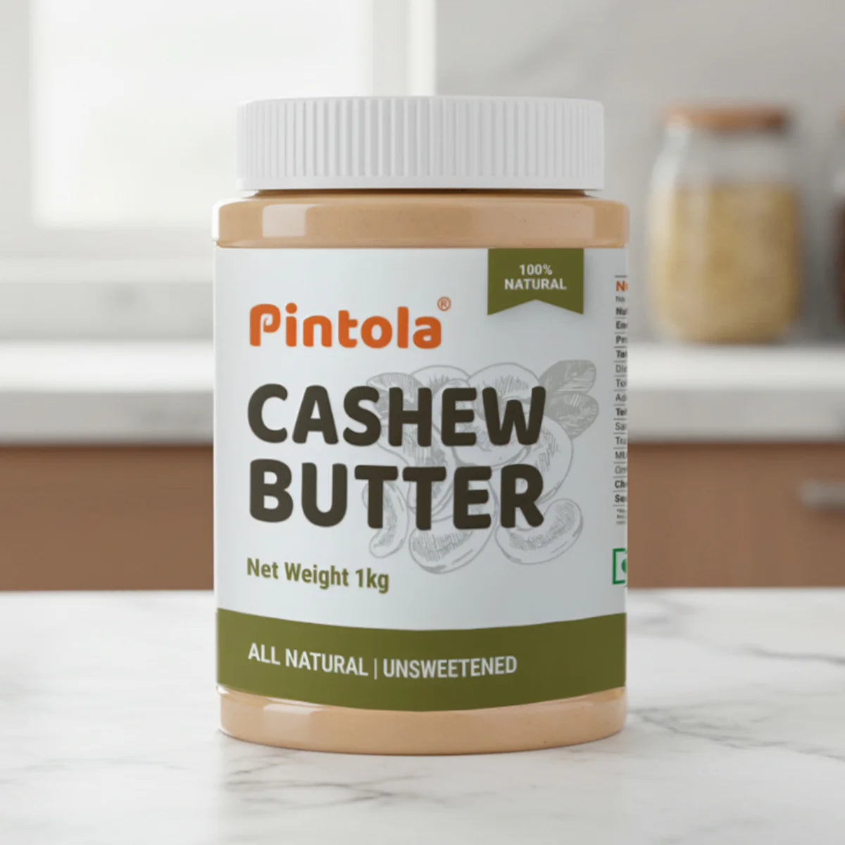 Pintola All Natural Cashew Butter