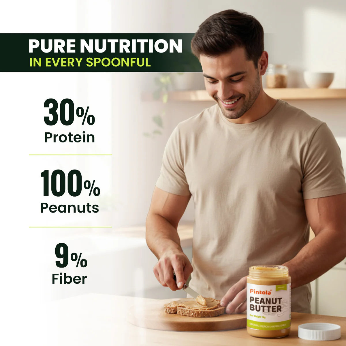 All Natural Organic Peanut Butter