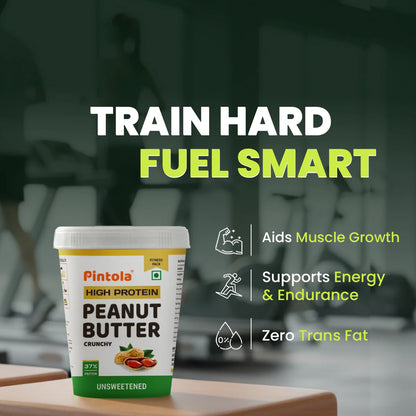 Pintola High Protein All Natural Unsweetened Peanut Butter