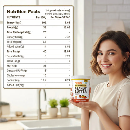 Pintola High Protein Organic Jaggery Peanut Butter