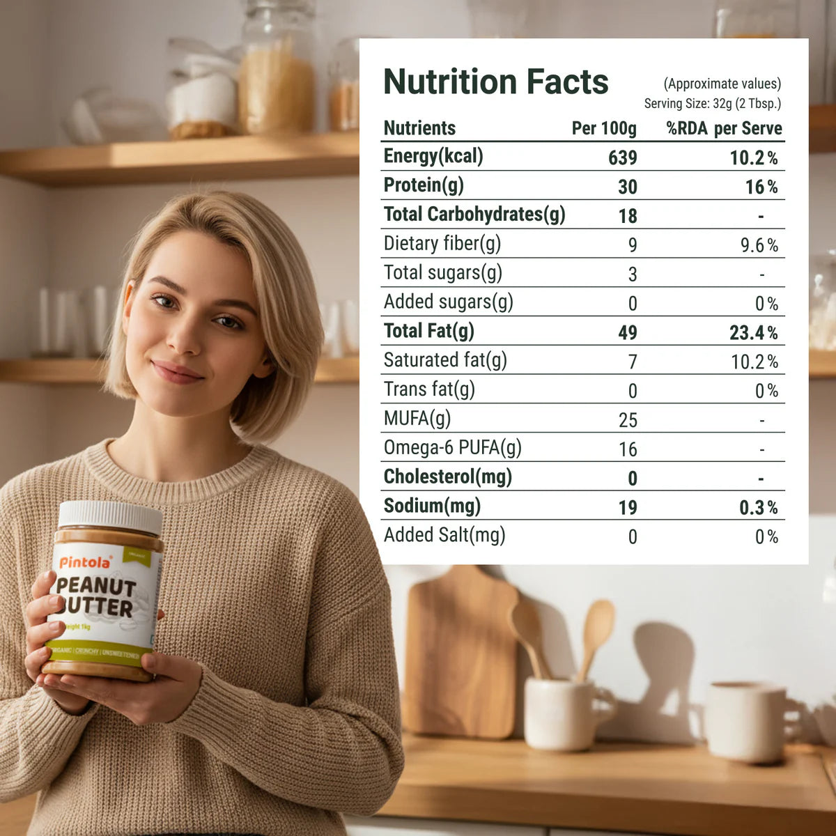 All Natural Organic Peanut Butter