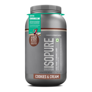 Isopure Whey Protein Isolate Powder with Vitamins for Immune Support – 2 kg