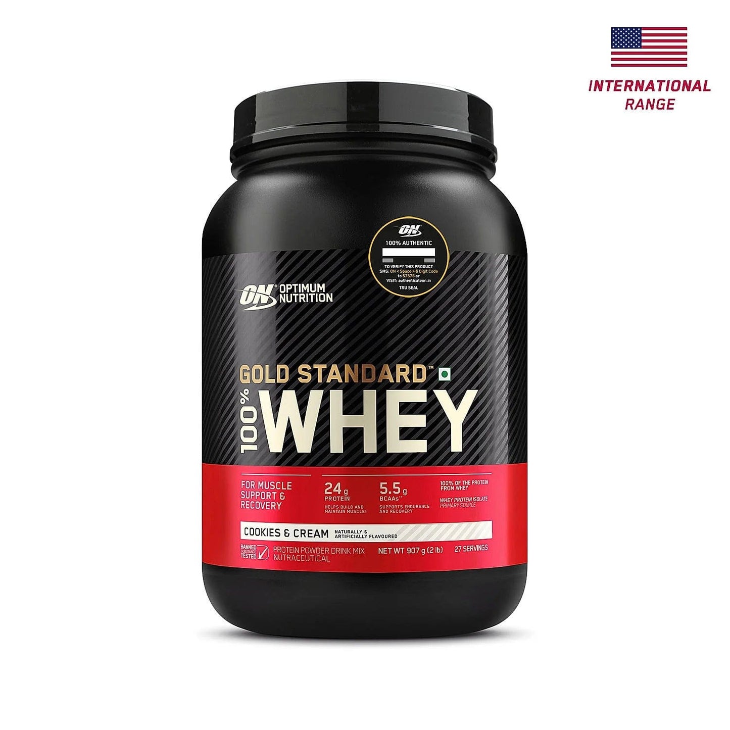 Optimum Nutrition Gold Standard 100% Whey Protein | 907 g