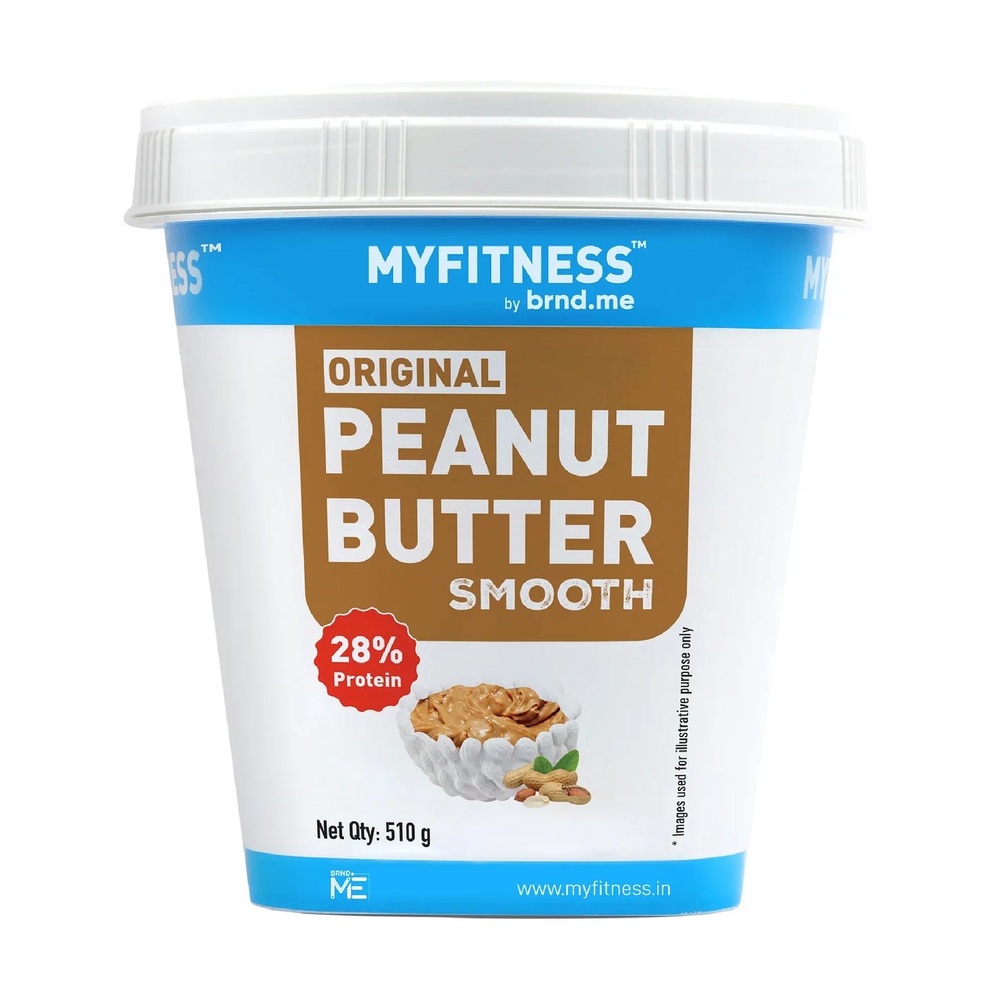MyFitness Peanut Butter - Original | 28% Protein | Smooth | Classic Peanut Butter Spread