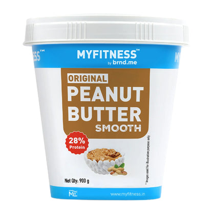 MyFitness Peanut Butter - Original | 28% Protein | Smooth | Classic Peanut Butter Spread