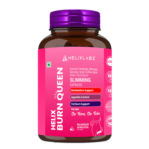 Burn Queen Slimming Capsules for Women (90 Veg Capsules)