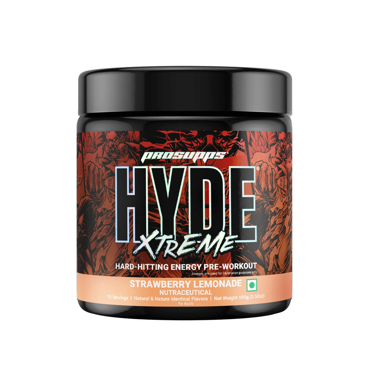 Prosupps Hyde Xtreme Pre Workout - 15 Servings
