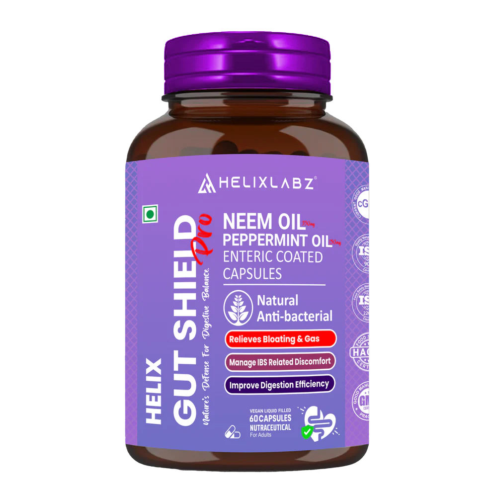 Helix Gut Shield Pro | Nature's Defense For Digestive Balance 60 Capsules