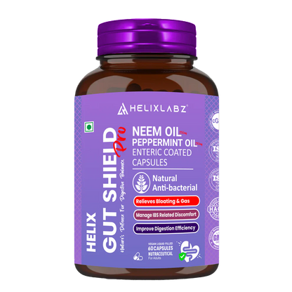 Helix Gut Shield Pro | Nature's Defense For Digestive Balance 60 Capsules