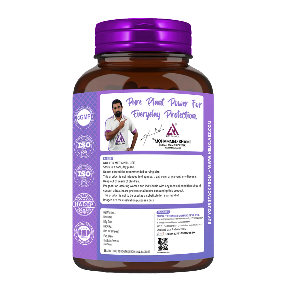 Helix Gut Shield Pro | Nature's Defense For Digestive Balance 60 Capsules
