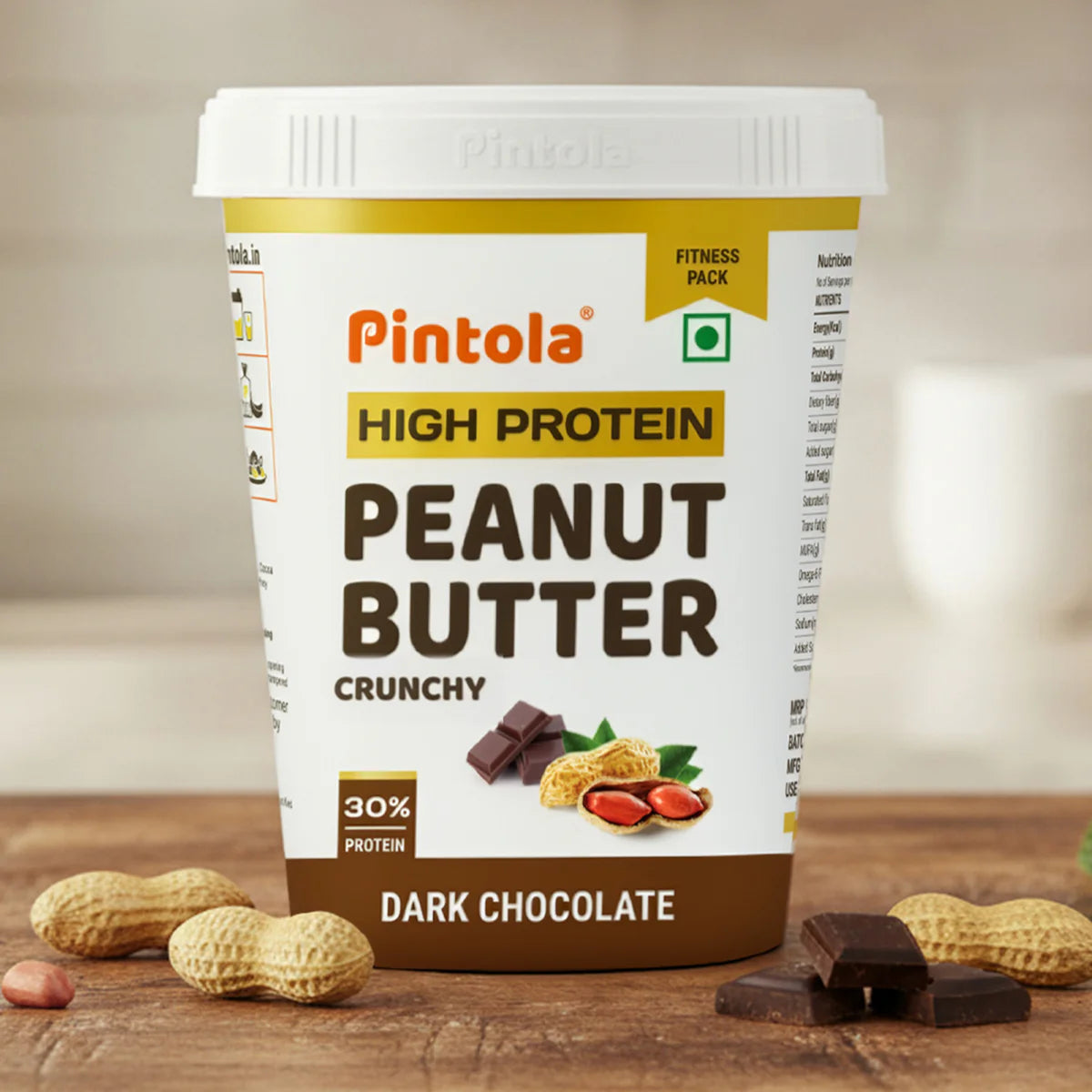 Pintola High Protein Dark Chocolate Peanut Butter