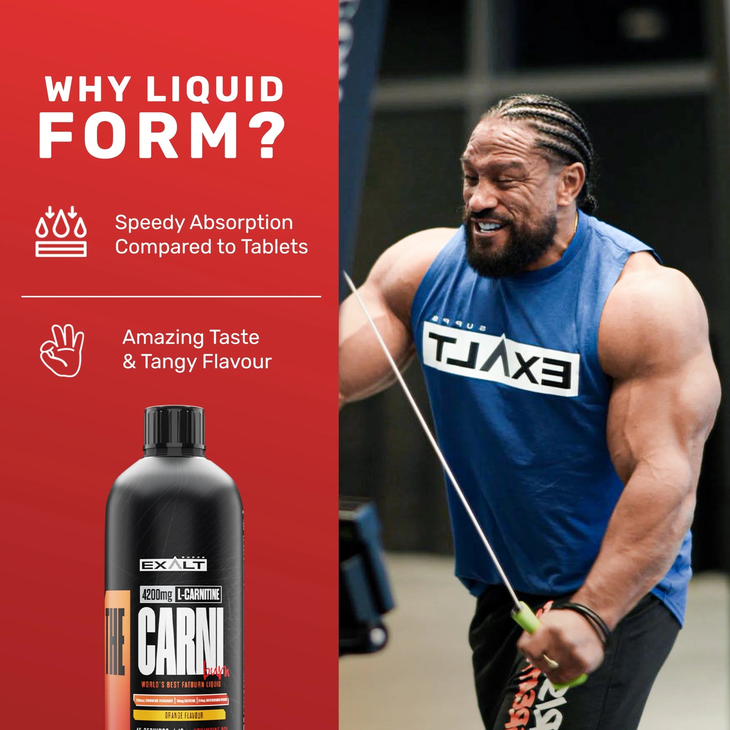Exalt Supps Carni Burn L Carnitine