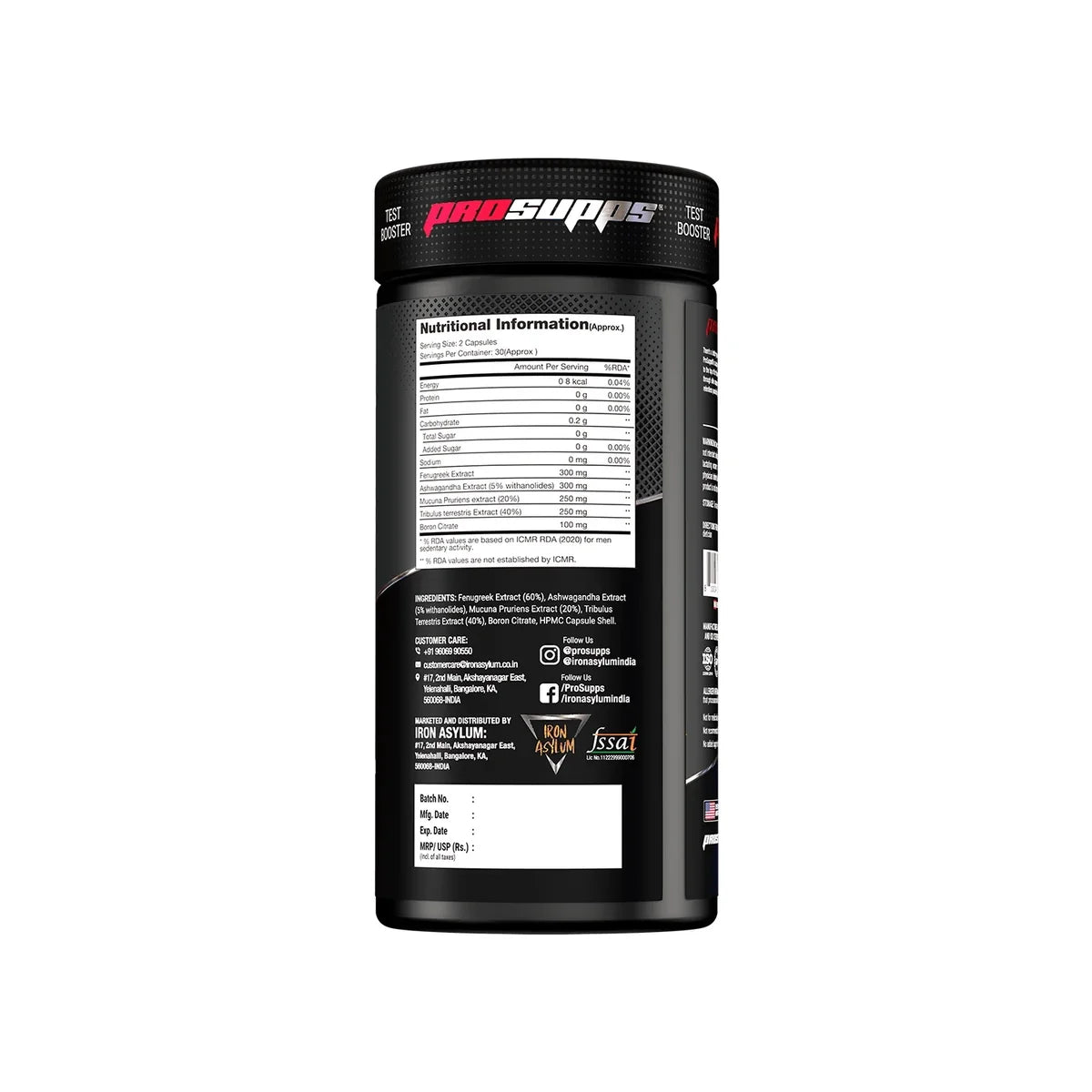 Prosupps Test Surge Caps | Testosterone Support & Strength Formula