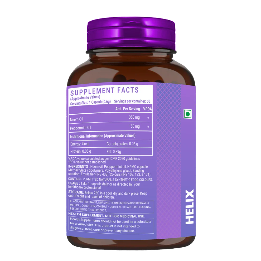 Helix Gut Shield Pro | Nature's Defense For Digestive Balance 60 Capsules