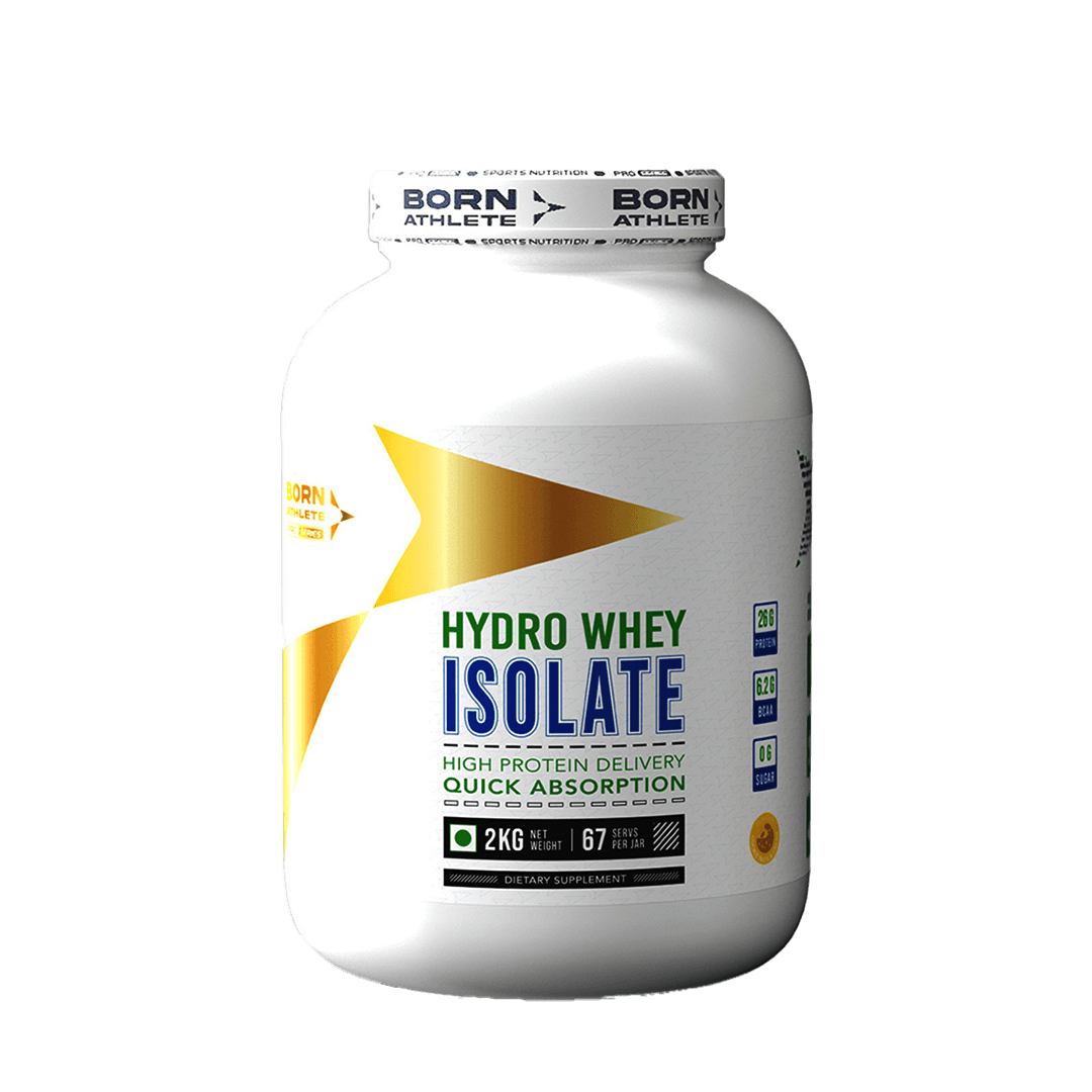 Born Athlete Born Hydro Whey Isolate | High Performance Hydro Protein With Imported Whey  2 KG