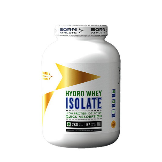 Born Athlete Born Hydro Whey Isolate | High Performance Hydro Protein With Imported Whey  2 KG