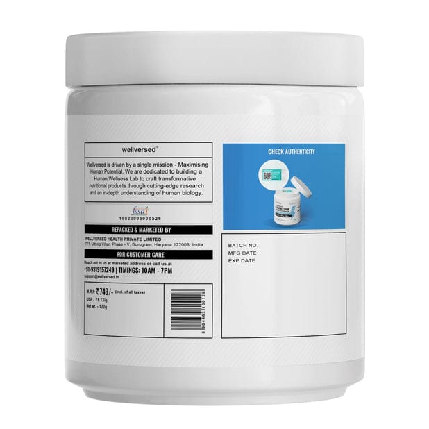 Wellcore Creatine 122gms Flavoured