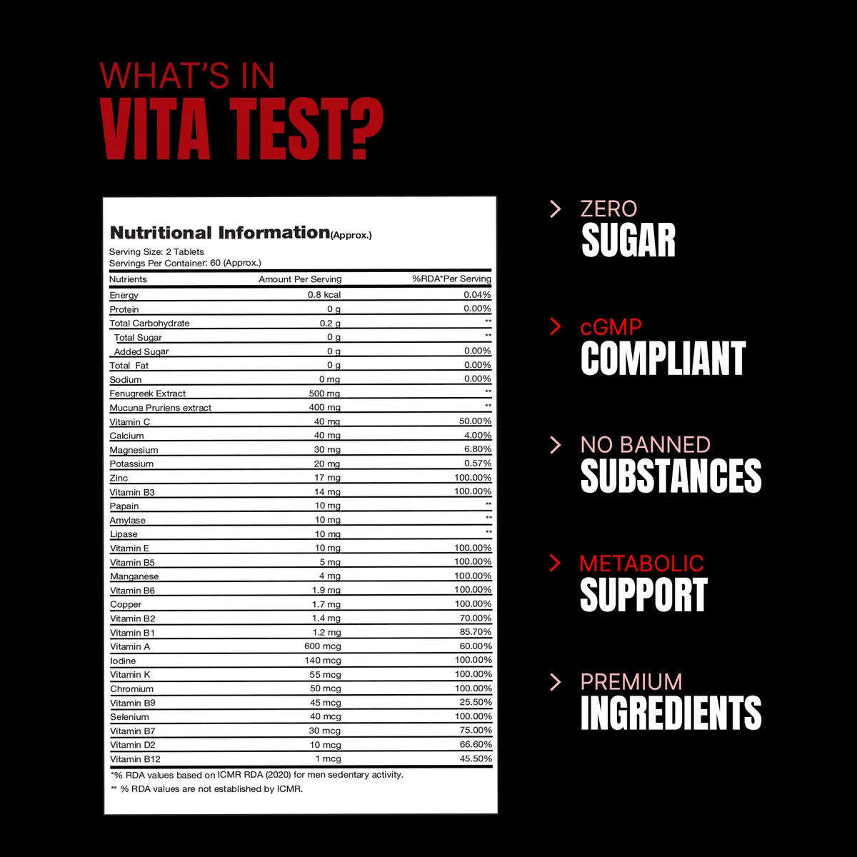 Prosupps Vita Test | Testosterone Support & Men’s Vitality Formula