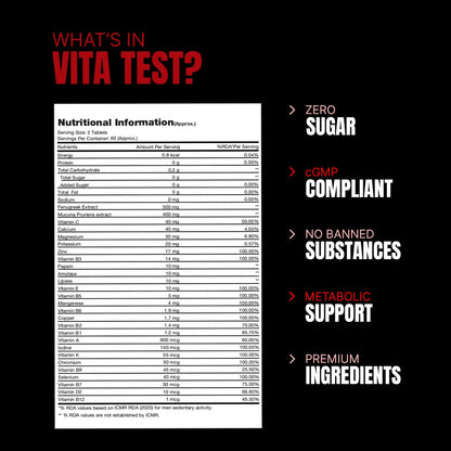 Prosupps Vita Test | Testosterone Support & Men’s Vitality Formula