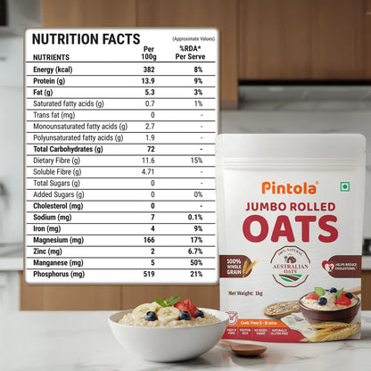 Pintola Jumbo Rolled Oats