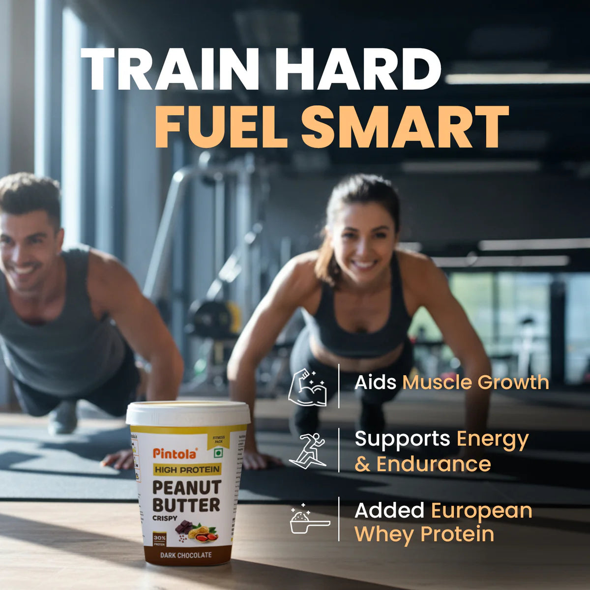 Pintola Crispy High Protein Dark Chocolate Peanut Butter