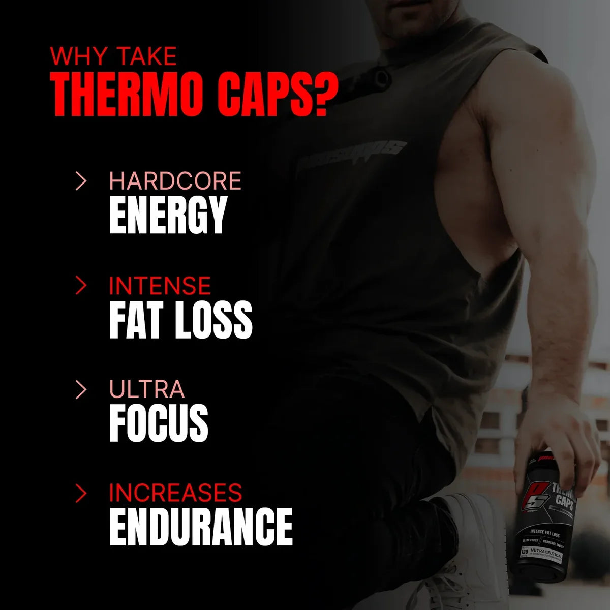 Prosupps Thermo Caps | Thermogenic Fat Burner & Metabolism Support