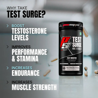 Prosupps Test Surge Caps | Testosterone Support & Strength Formula