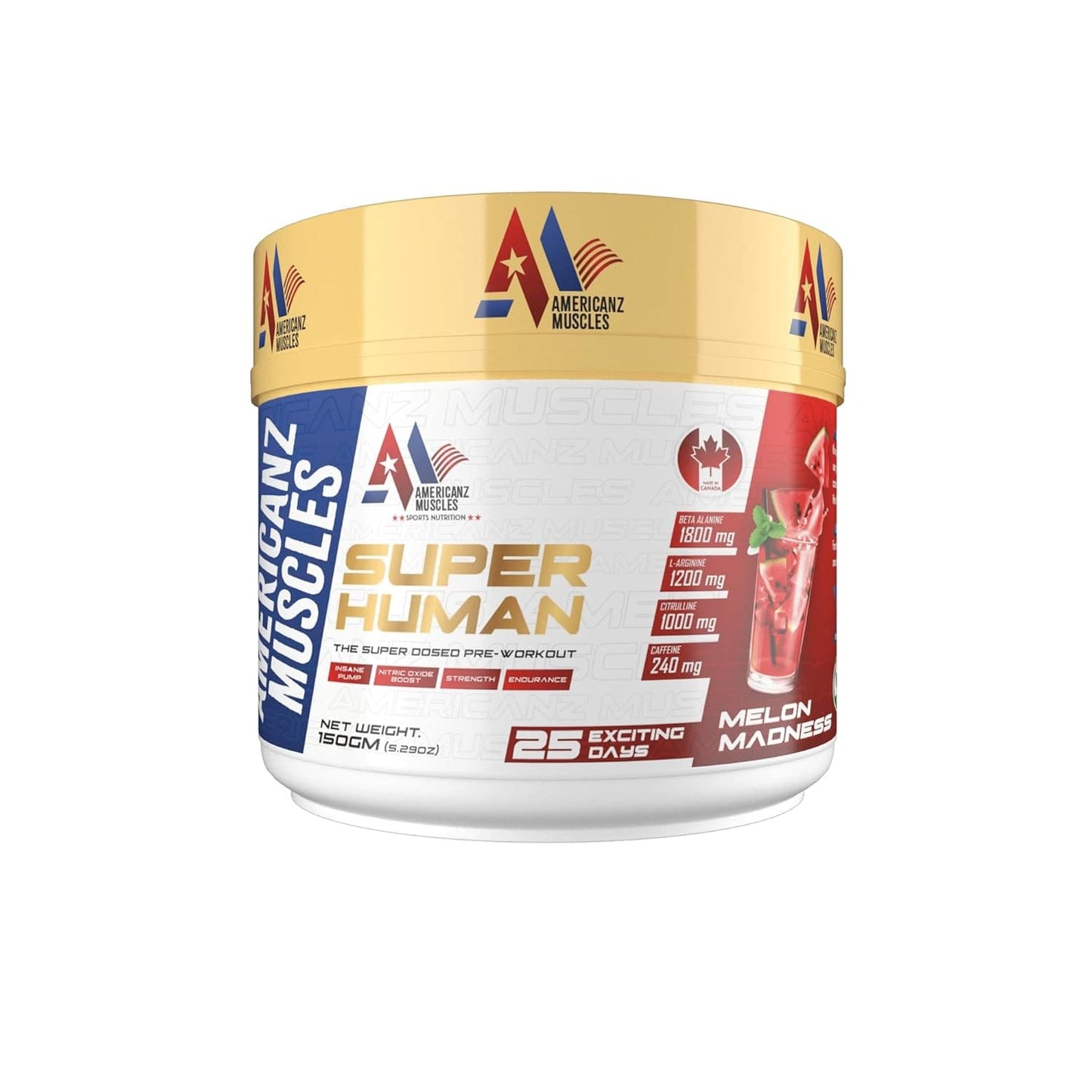 Americanz Muscles Super Human Pre-Workout