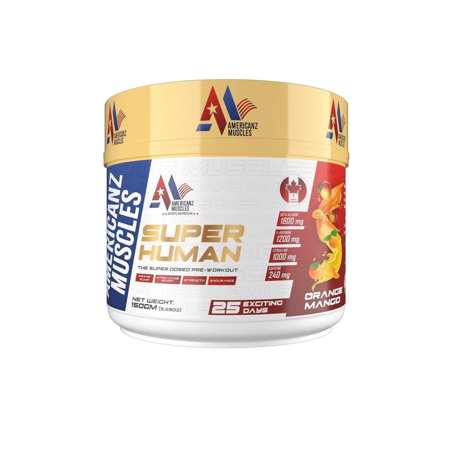 Americanz Muscles Super Human Pre-Workout