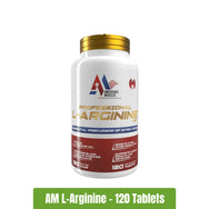 Americanz Muscles Professional L-Arginine – 120 Tablets | Pre-Workout Nitric Oxide Support for Muscle Pump & Energy