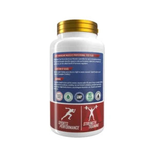 Americanz Muscles Professional Test+ – 90 Tablets | Natural Testosterone Support for Muscle Growth & Hormonal Balance