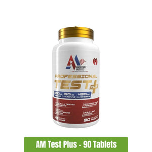 Americanz Muscles Professional Test+ – 90 Tablets | Natural Testosterone Support for Muscle Growth & Hormonal Balance