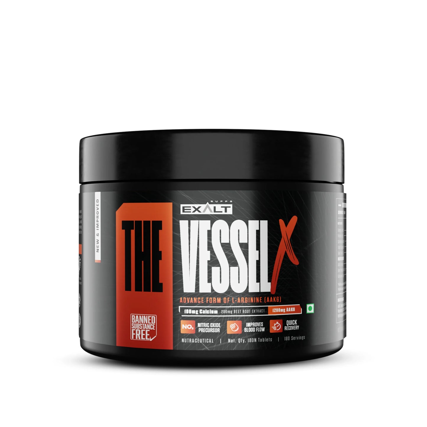 Exalt Supps Vessel X  Unflavoured  180 Servings