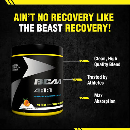 Born Athlete Advanced Leucine – Born BCAA with Unique 4:1:1 Ratio