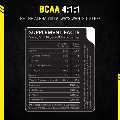 Born Athlete Advanced Leucine – Born BCAA with Unique 4:1:1 Ratio