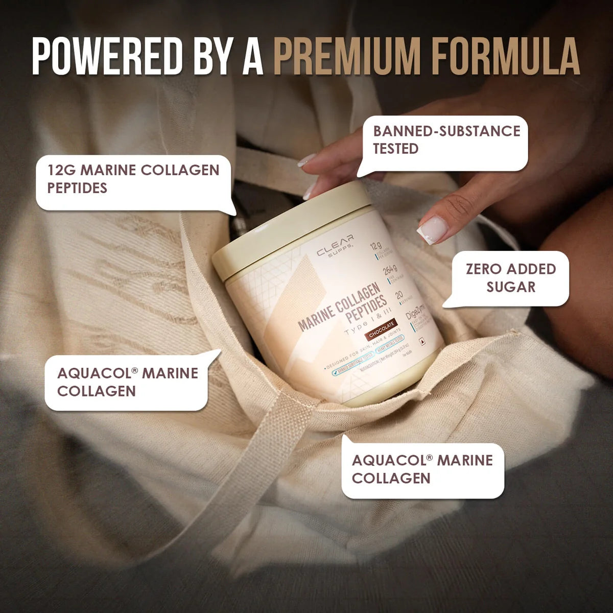 CLEARSUPPS MARINE COLLAGEN PEPTIDES