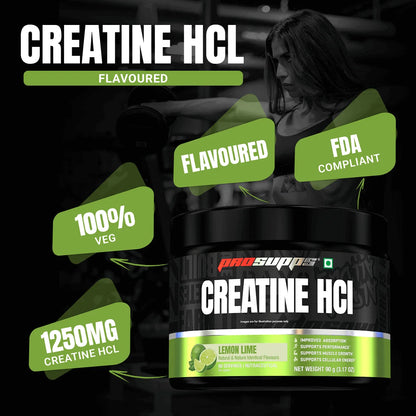 Prosupps Creatine HCL | Fast Absorption Creatine for Strength & Performance