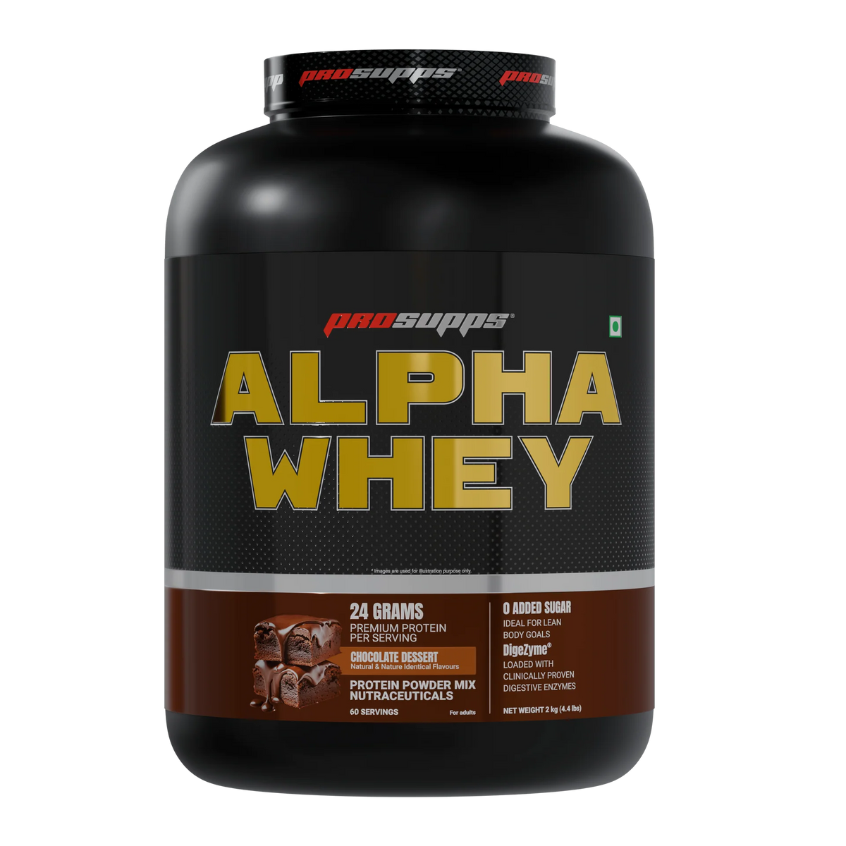 Prosupps Alpha Whey Protein Powder 1.98kg | Muscle Growth & Recovery Support
