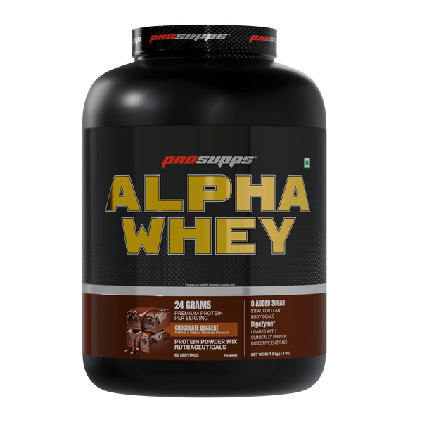 Prosupps Alpha Whey Protein Powder 1.98kg | Muscle Growth & Recovery Support
