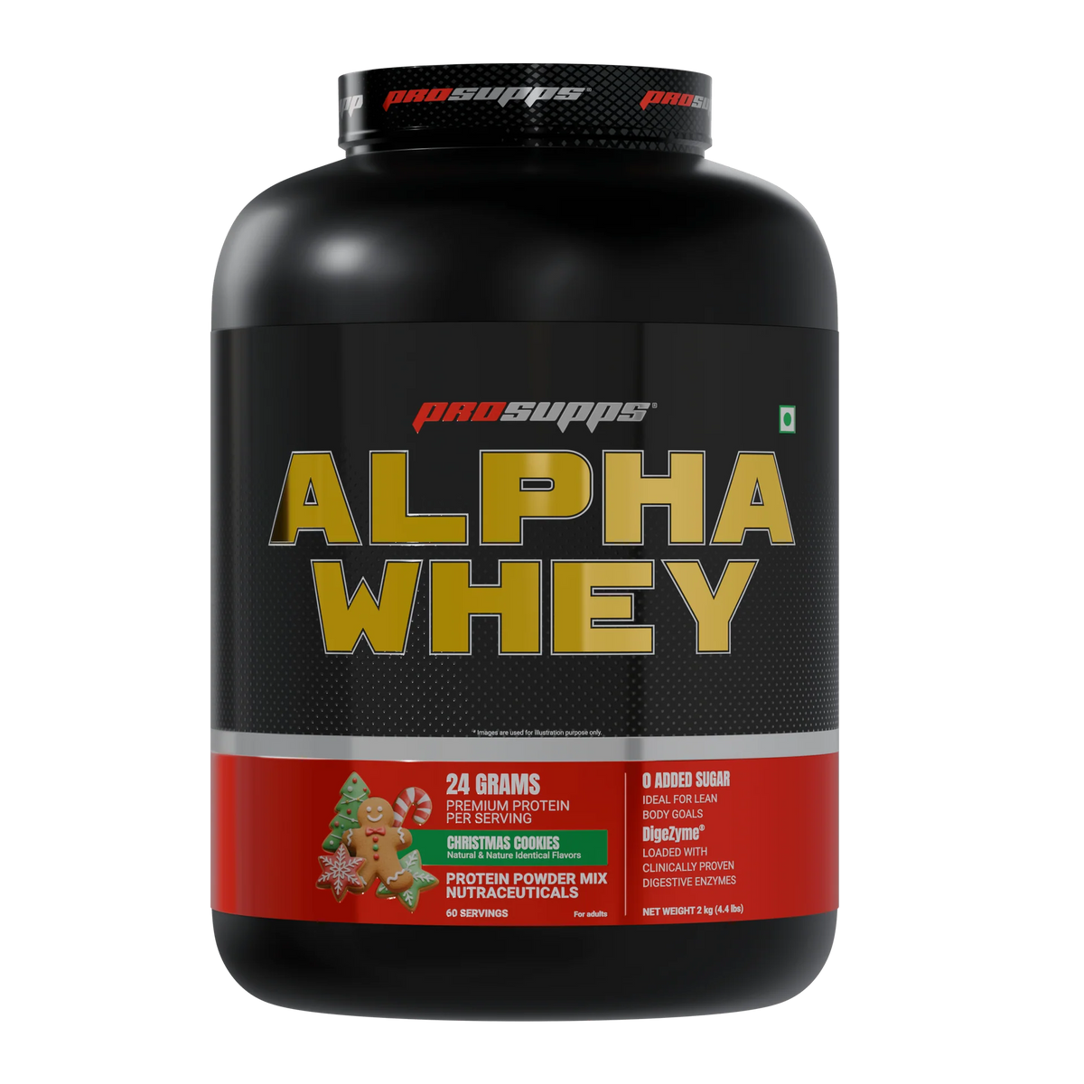 Prosupps Alpha Whey Protein Powder 1.98kg | Muscle Growth & Recovery Support