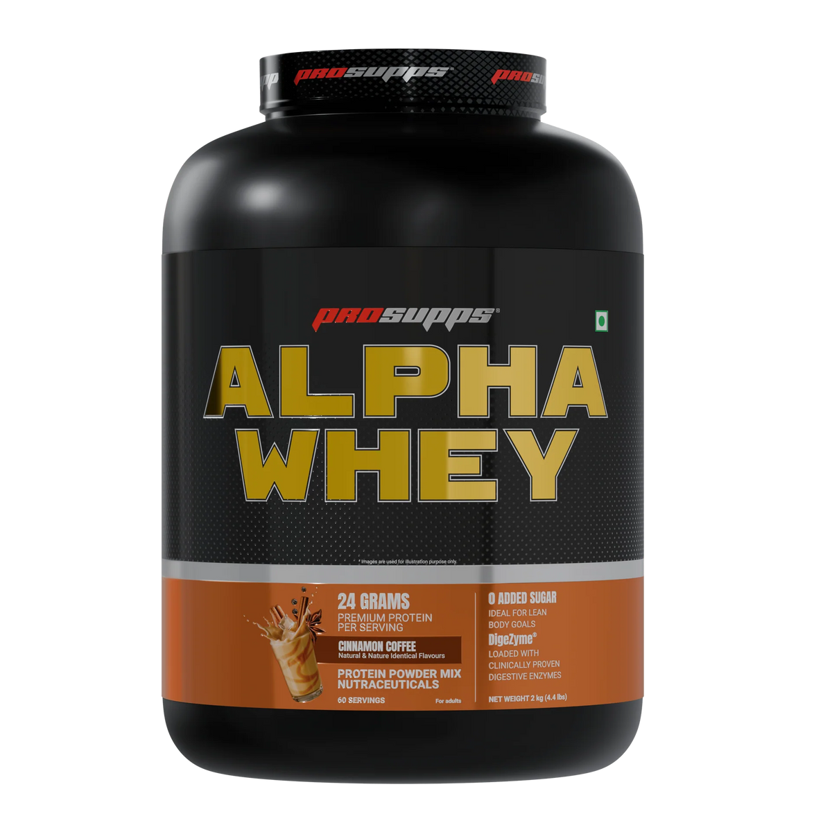 Prosupps Alpha Whey Protein Powder 1.98kg | Muscle Growth & Recovery Support
