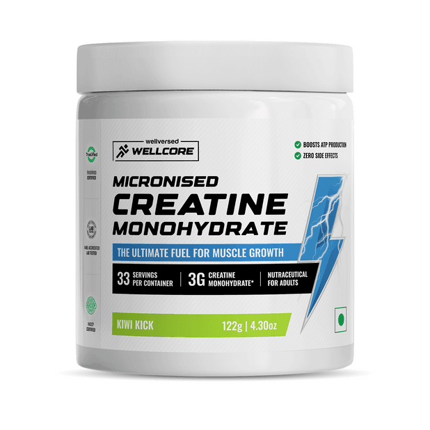 Wellcore Creatine 122gms Flavoured