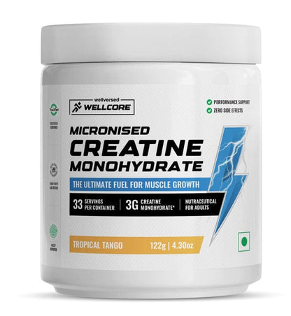 Wellcore Creatine 122gms Flavoured